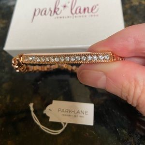 Park Lane cubic zirconia rose gold bracelet